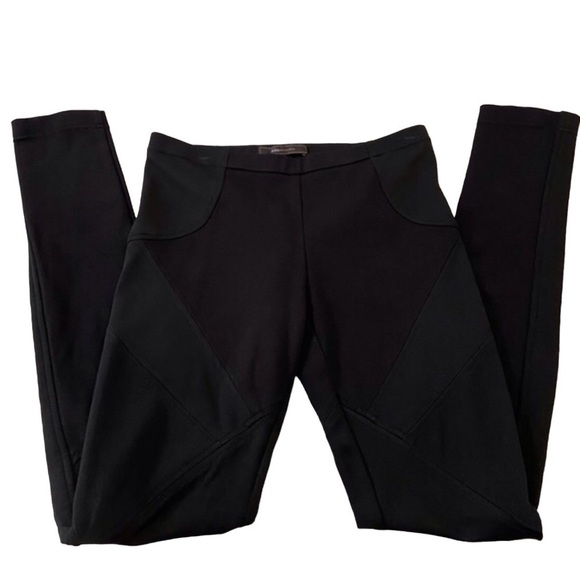 BCBGMaxAzria Pants - Bcbgmaxazria black skinny pant Bikercore style bodycon tight luxury design